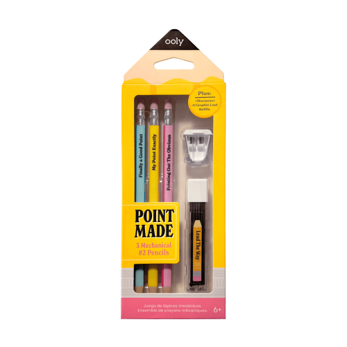 Ooly Point Made: Mechanical Graphite Pencils (5 PC Set)