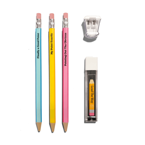 Ooly Point Made: Mechanical Graphite Pencils (5 PC Set)