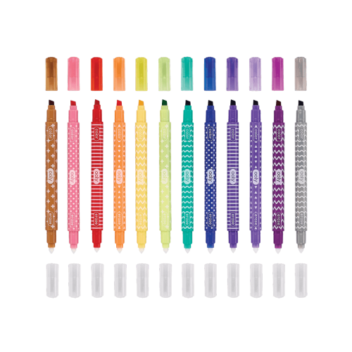 Ooly Make No Mistake! Erasable Markers - Set of 12