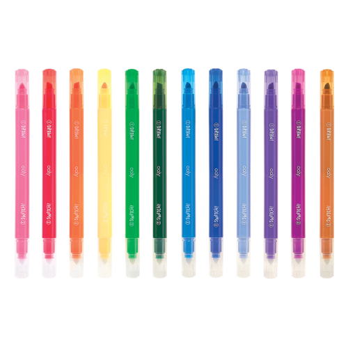 Ooly Switch-eroo! Color-Changing Markers (Set of 12)