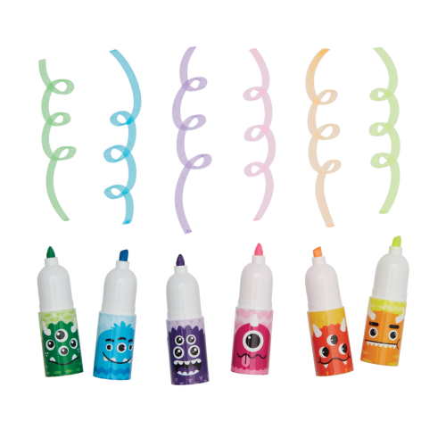 Ooly Monster Stacking Highlighters - Tub of 24