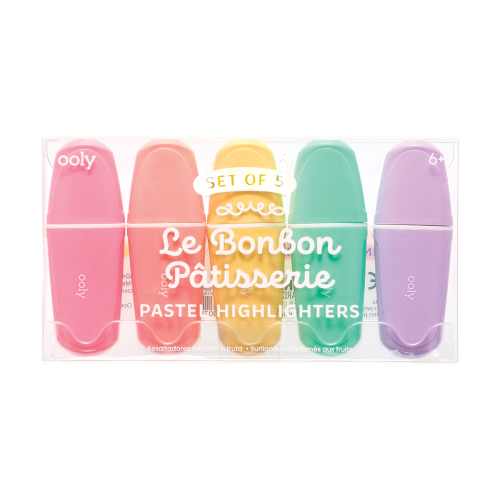 Ooly Le BonBon Patisserie Pastel Highlighters - Set of 5