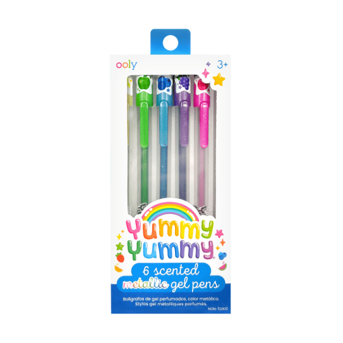 Ooly Yummy Yummy Scented Gel Pens - Metallic (Set of 6)