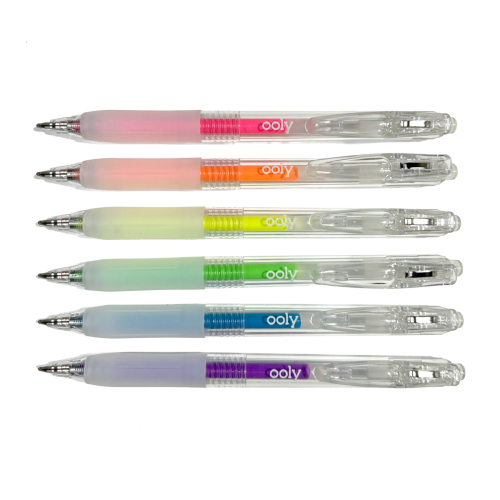 Ooly Jelly Gloss Multi-Surface Gel Pens (Set of 6 Colors)