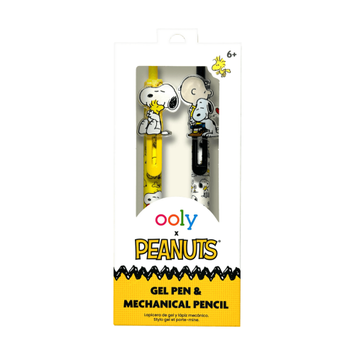 Ooly x Peanuts: Gel Pen & Mechanical Pencil (Set of 2)