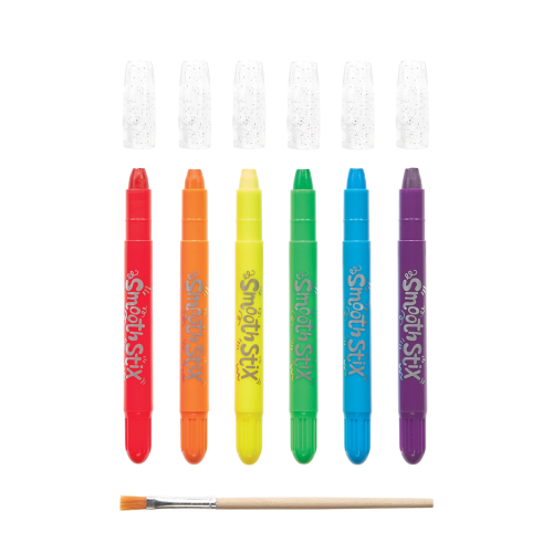 Ooly Smooth Stix Watercolor Gel Crayons - 7 PC Set