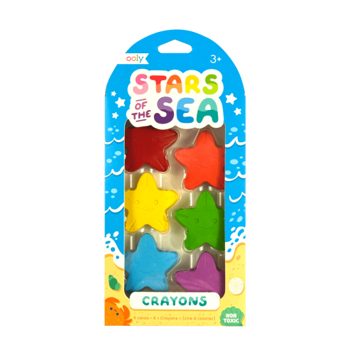 Ooly Stars Of The Sea Crayons - Set of 6