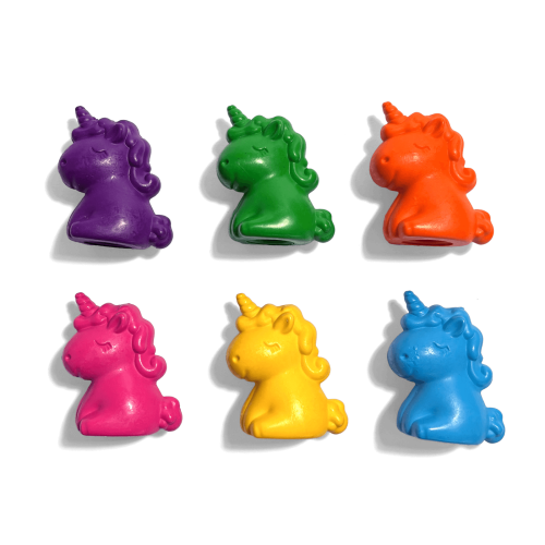 Ooly Unicorn Party: Finger Crayons (Set of 6)