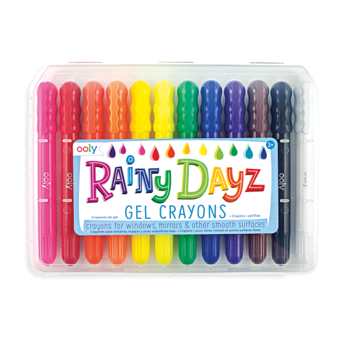 Ooly Rainy Dayz Crayons - Set of 12
