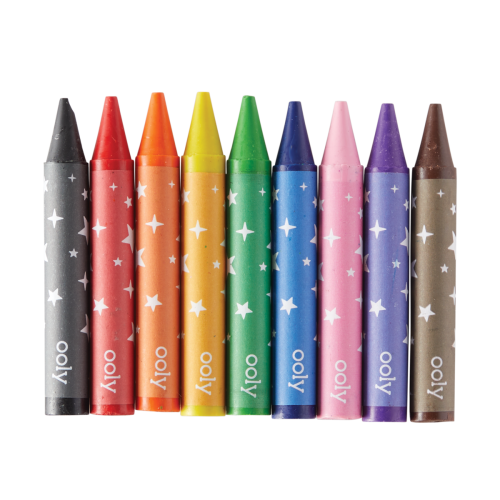 Ooly Carry Along Crayon & Coloring Book Kit - Dinoland (Set of 10)