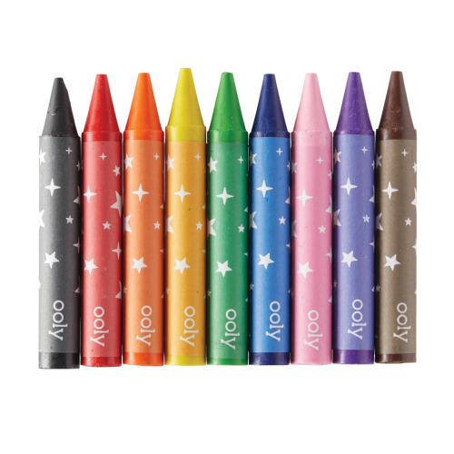 Ooly Carry Along Crayon & Coloring Book Kit - On Safari (Set of 10)