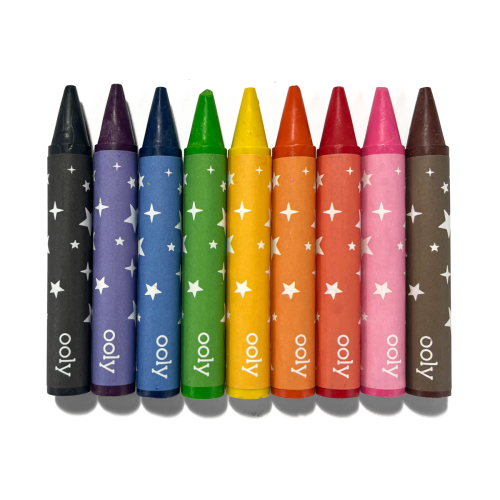 Ooly Carry Along Crayon & Coloring Book Kit - Unicorn Pals (Set of 10)