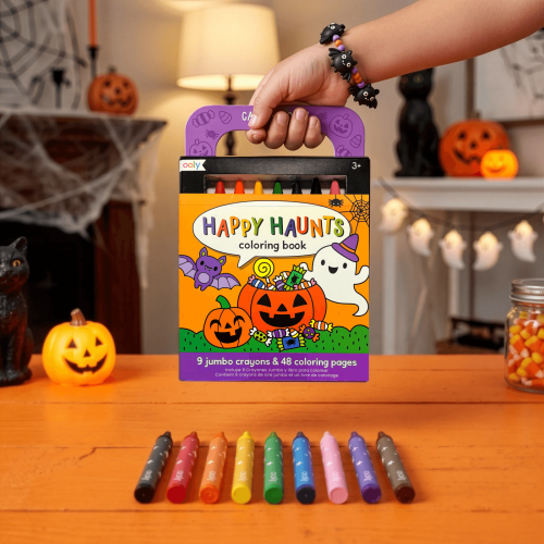 Ooly Carry Along: Coloring Book Set - Happy Haunts
