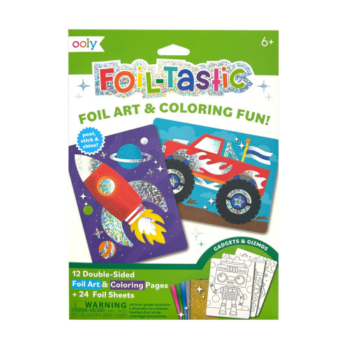 Ooly Foil-tastic Foil Art Kit: Gadgets & Gizmos