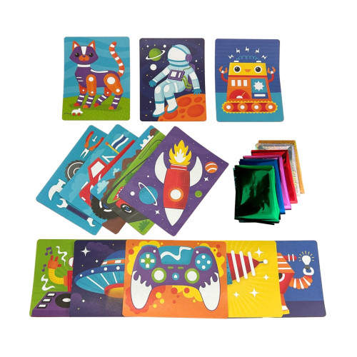 Ooly Foil-tastic Foil Art Kit: Gadgets & Gizmos