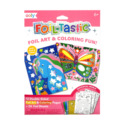 Ooly Foil-tastic Foil Art Kit: Whimsical World