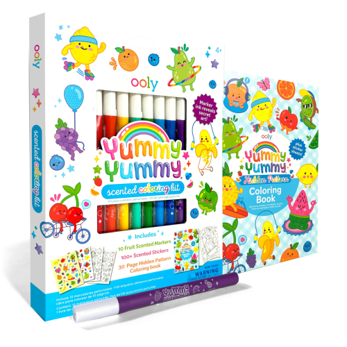 Ooly Yummy Yummy Scented Coloring Kit (w/ 10 Markers)