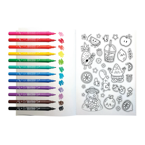 Ooly Yummy Yummy Scented Coloring Kit (w/ 10 Markers)