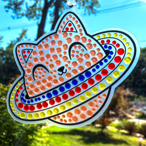 Ooly Sun Sparkles: Gem Suncatcher Kit - Cosmic Fun