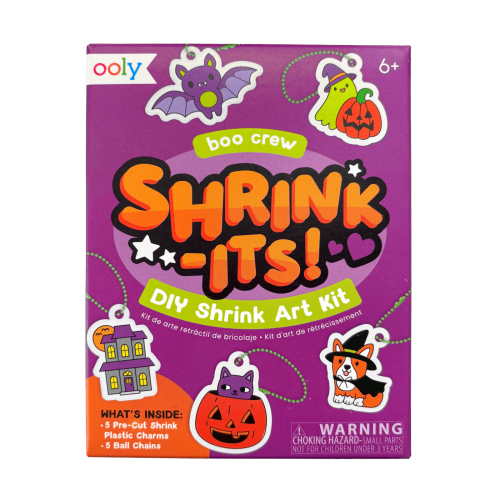 Ooly Mini Shrink-Its!: D.I.Y. Shrink Art Kit - Boo Crew