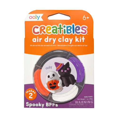 Ooly Creatibles D.I.Y Air Dry Clay BFFs Kit - Spooky BFFs