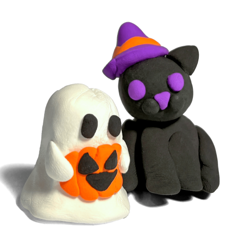 Ooly Creatibles D.I.Y Air Dry Clay BFFs Kit - Spooky BFFs