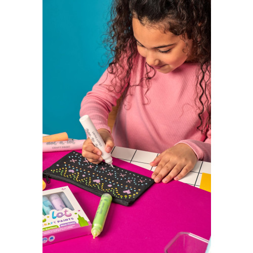 Ooly Dot-A-Lot: Dimensional Craft Paint - Pearlescent (Set of 8)