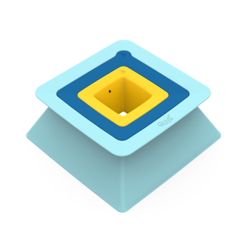 Quut Outdoor Toy Sand Builder - Pira (Vintage Blue/Deep Blue/Yellow)