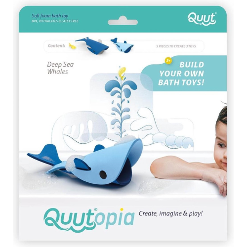 Quutopia Bath Toy Puzzle - Deep Sea Whales