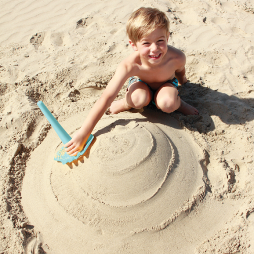 Quut Outdoor Toy Triplet 4-In-1 (Vintage Blue)