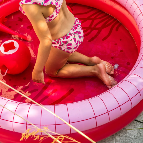 Quut Inflatable Pool Dippy (L) (Cherry)