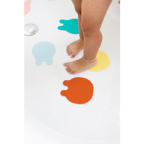 Quut Bath Anti Slip Grippi - Jellyfish 16pcs