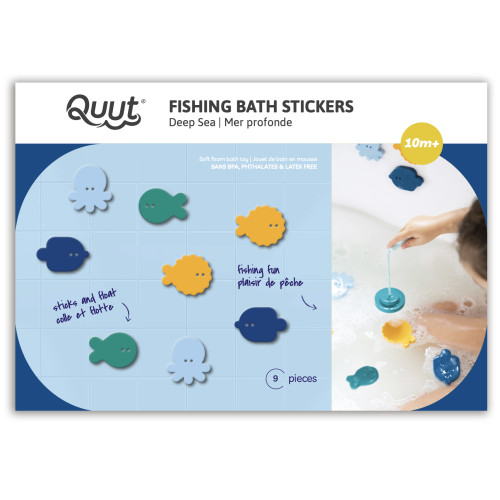 Quut Bath Toy Fishing Set - Deep Sea