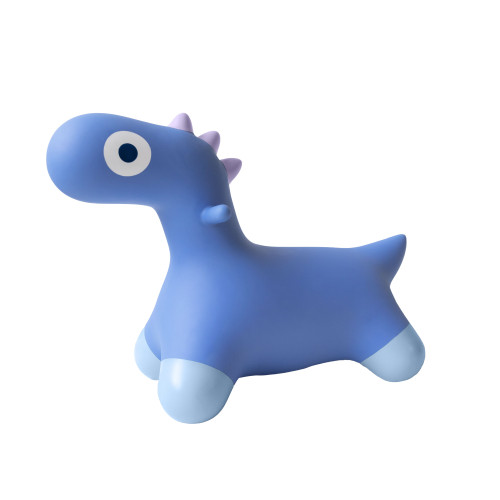 Quut Inflatable Hoppi Bouncing Dino (Cosmic Blue)