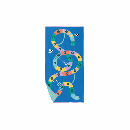 Quut Microfibre Playtowel (M) - Snakes & Ladders