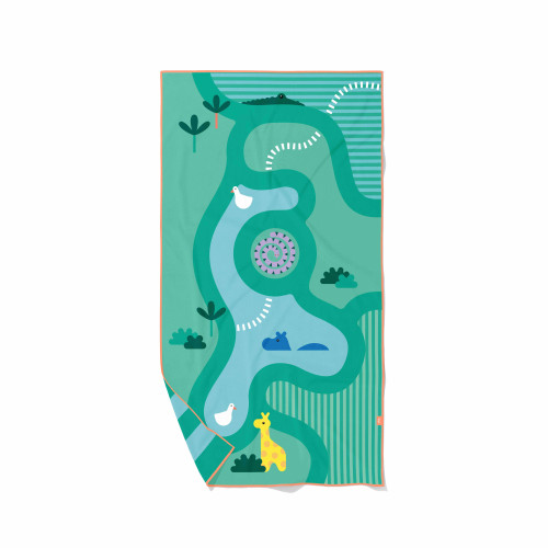 Quut Microfibre Play Towel (L) - Safari