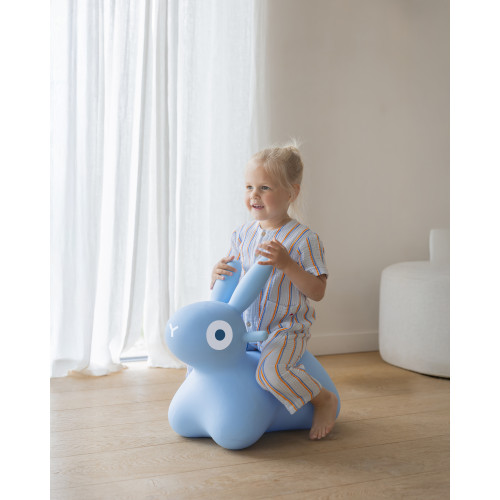 Quut Inflatable Hoppi Bouncing Bunny (Blue)