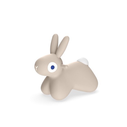 Quut Inflatable Hoppi Bunny (Warm Grey)