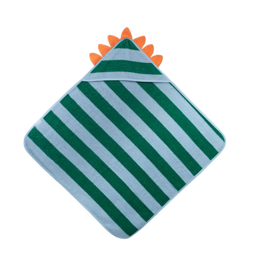 Quut Cotton Hooded Towel - Dino Lagoon