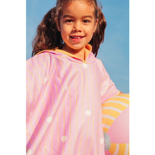 Quut Microfibre Poncho - Banana Pink