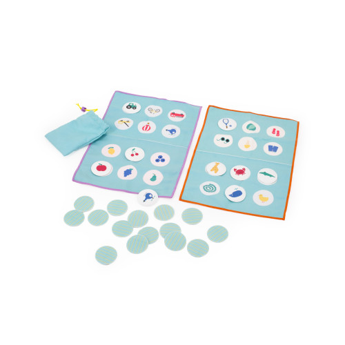 Quut Microfibre Travel Games - Bingo / Lotocolor