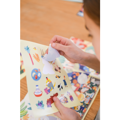 Poppik Super Stickers Box - Around the World