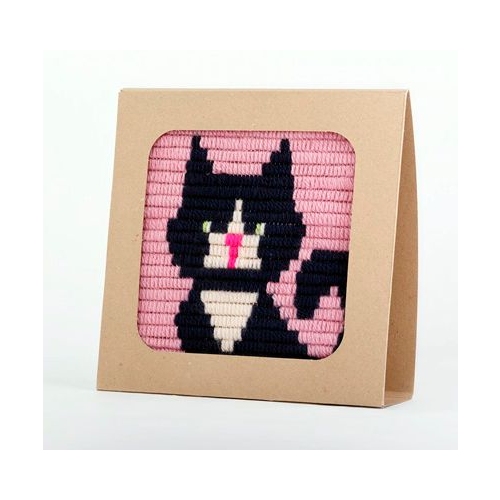 Sozo DIY Sewing Kit Picture Frame - Black Cat