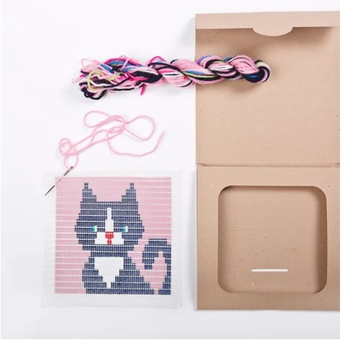 Sozo DIY Sewing Kit Picture Frame - Black Cat