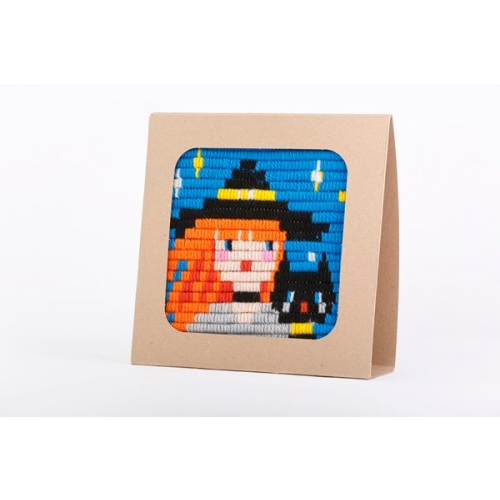 Sozo DIY Sewing Kit Picture Frame - Witch