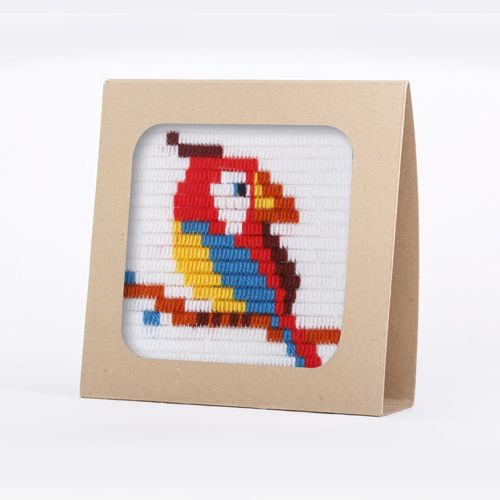 Sozo DIY Sewing Kit Picture Frame - Parrot