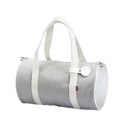 Blafre Retro Holdall Bag (Light Grey)