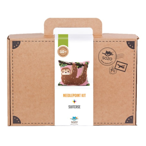 Sozo DIY Sewing Kit Pillow - Sloth