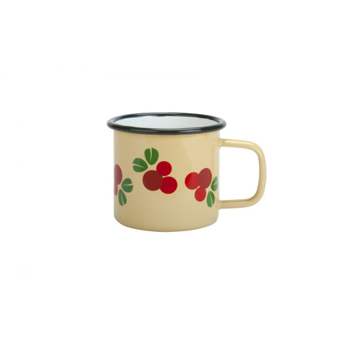 Blafre Enamel Mug (Small) - Cranberry