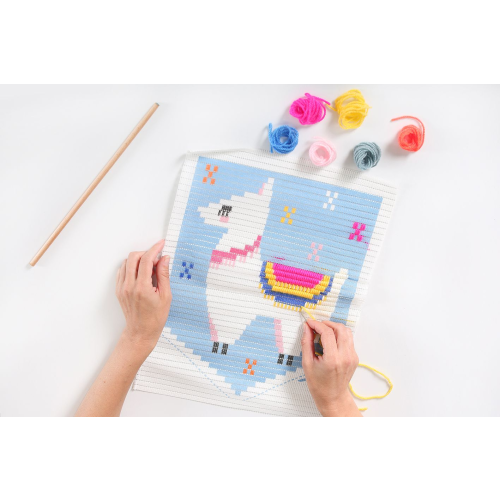 Sozo DIY Sewing Kit Wall Art - Llama